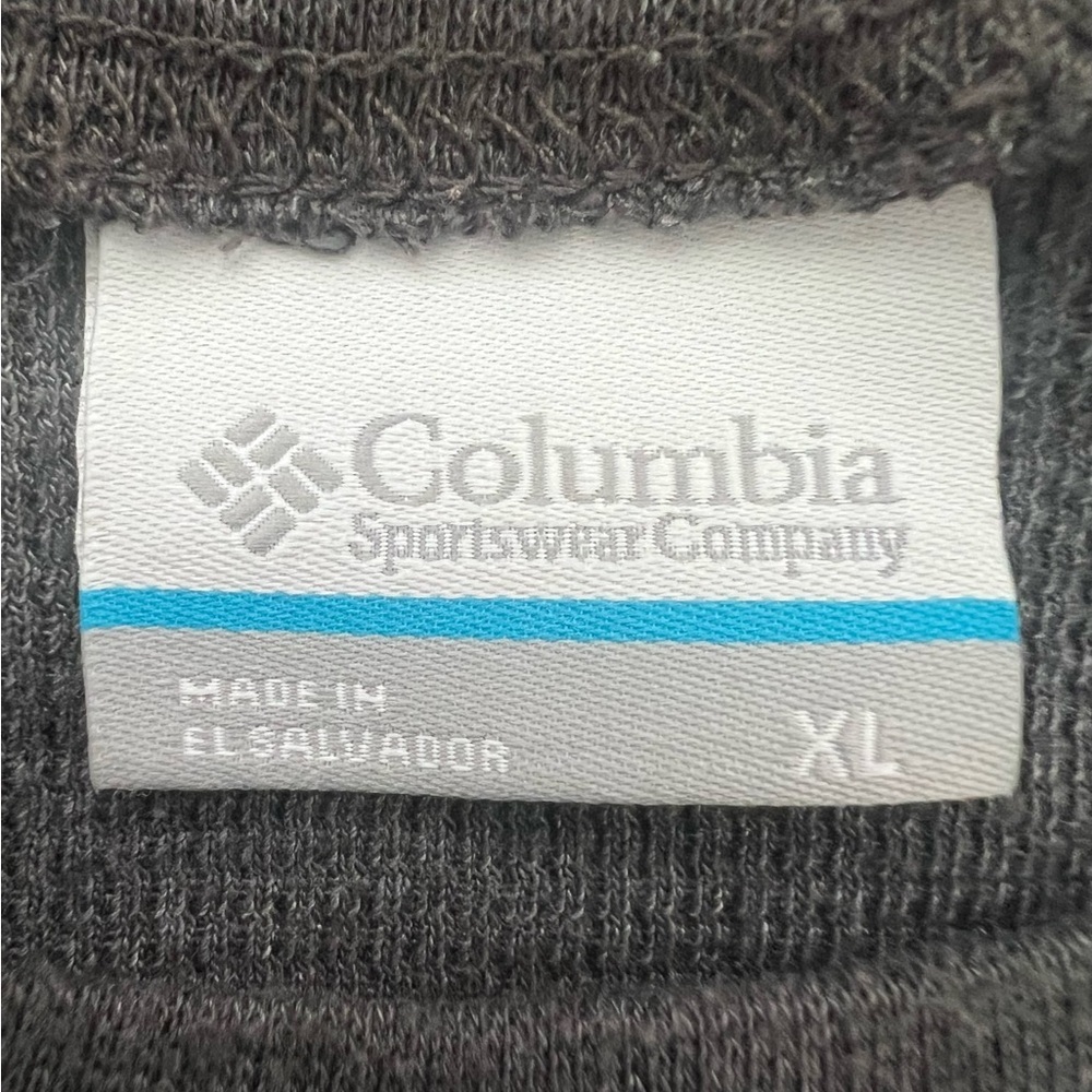 Columbia Graphic T-Shirt Mens XL Gray Long Sleeve (0724) - Picture 5 of 11